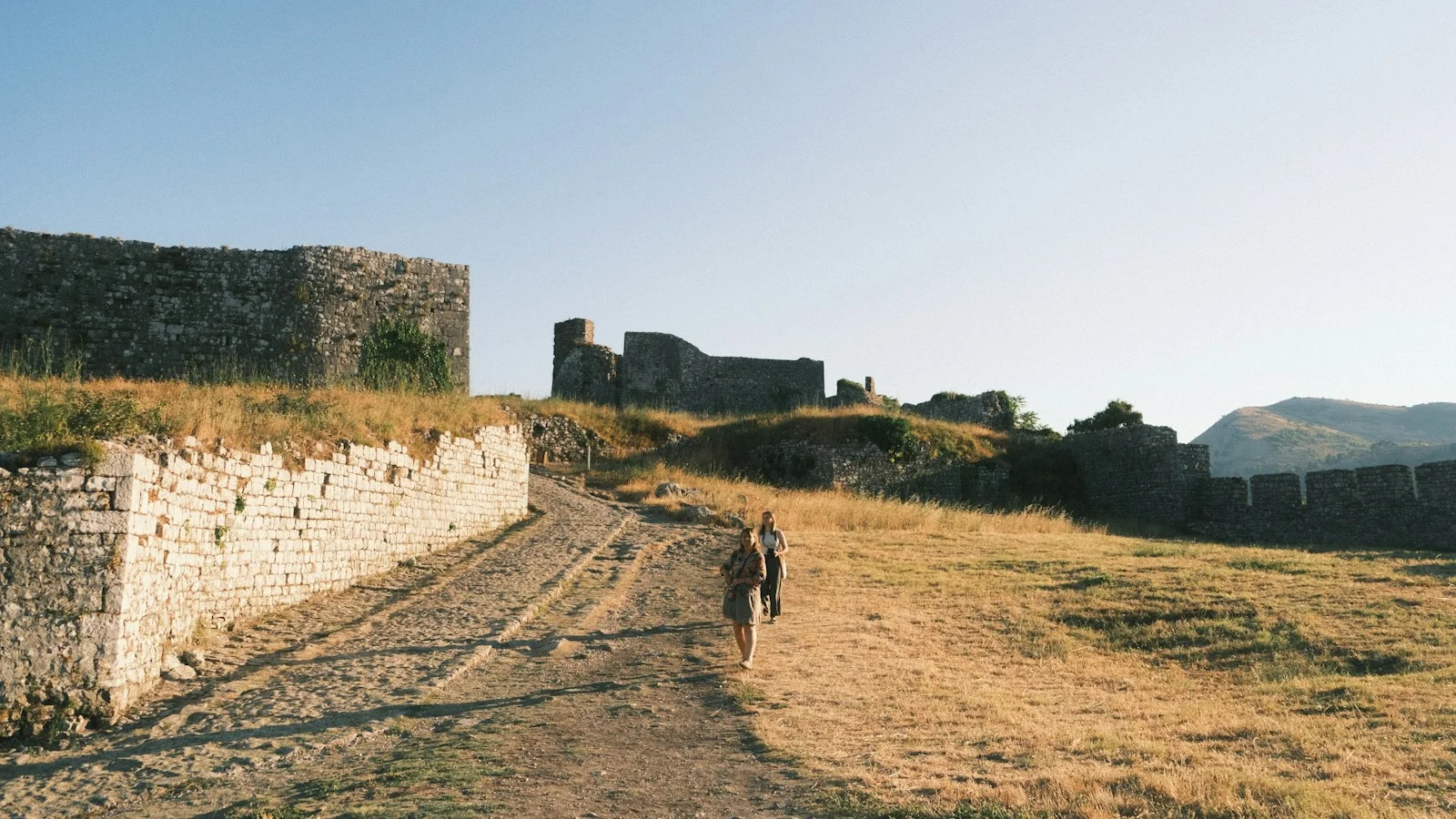Rozafa Castle, Shkodra, Albania.