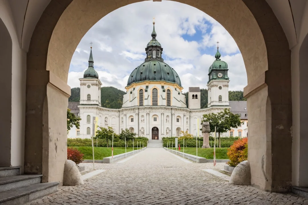 Ettal Abbey in southern Bavaria