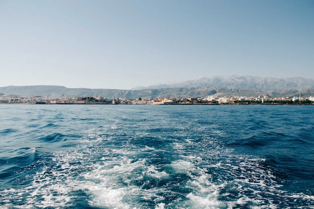 Traveling out to sea fishing