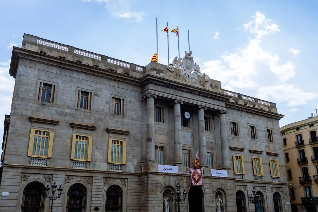 A large building with a clock on the top of it